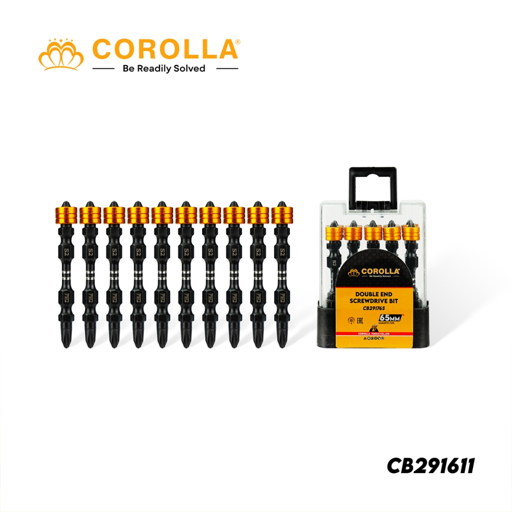 Jual Corolla CB291765 10PCS Mata Obeng Angin Magnetic Coil PH2 65mm ...
