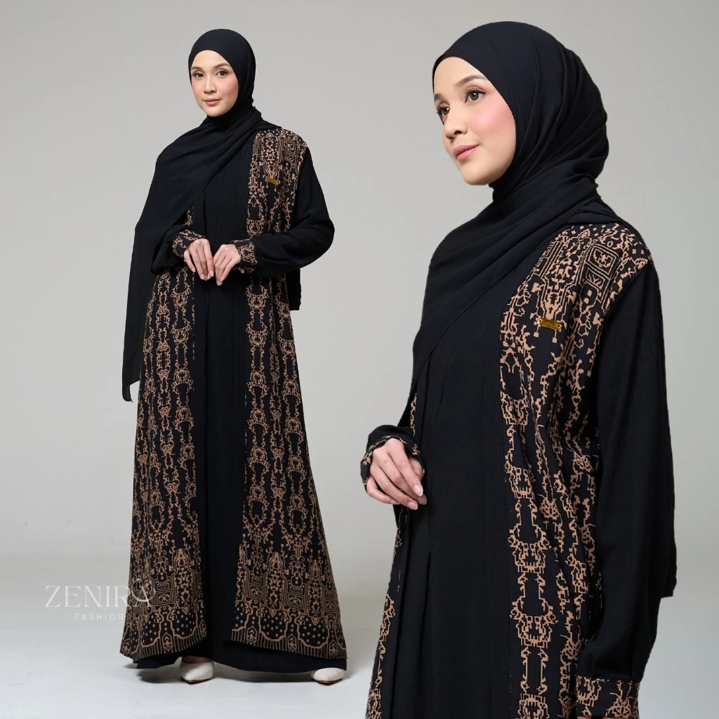 Gamis Syahira Dress Zenira Official
