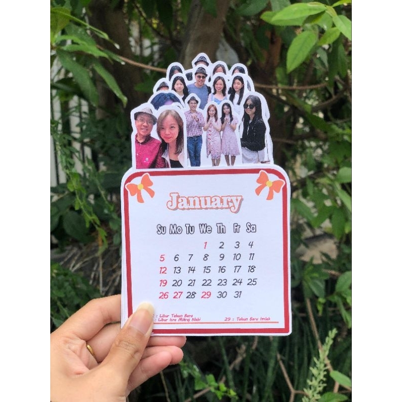 Jual KALENDER CUSTOM AESTHETIC 2025 | Shopee Indonesia