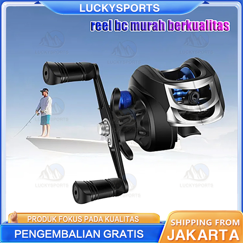 Jual Reel Pancing New Casting Fishing Reel Max Drag 10kg Fishing Reel ...