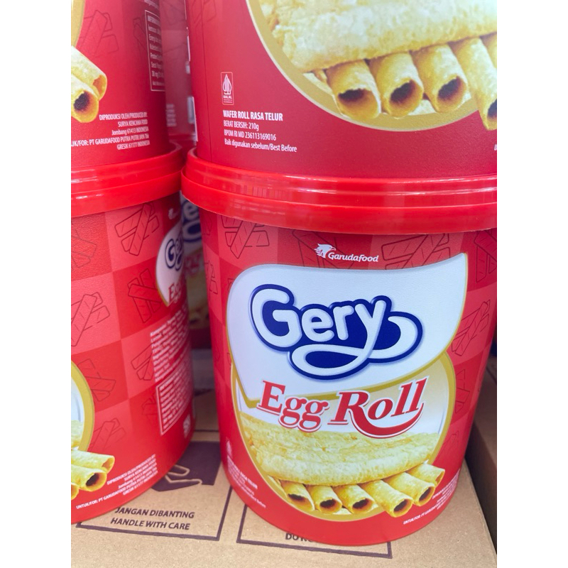 Jual Gery Egg Rolls 210g | Shopee Indonesia