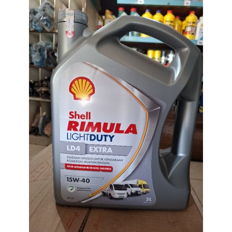 Jual Oli Shell Helix LD4 Light Duty Diesel 5L Original | Shopee Indonesia
