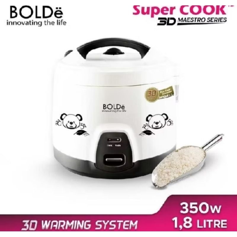 Jual Bolde Super Cook 3D Maestro /Ricecooker Bolde Super Cook | Shopee ...