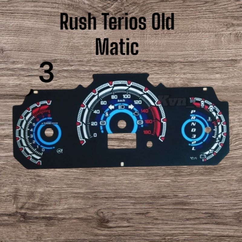 Jual Speedometer papan Variasi Rush Terios Old matic | Shopee Indonesia