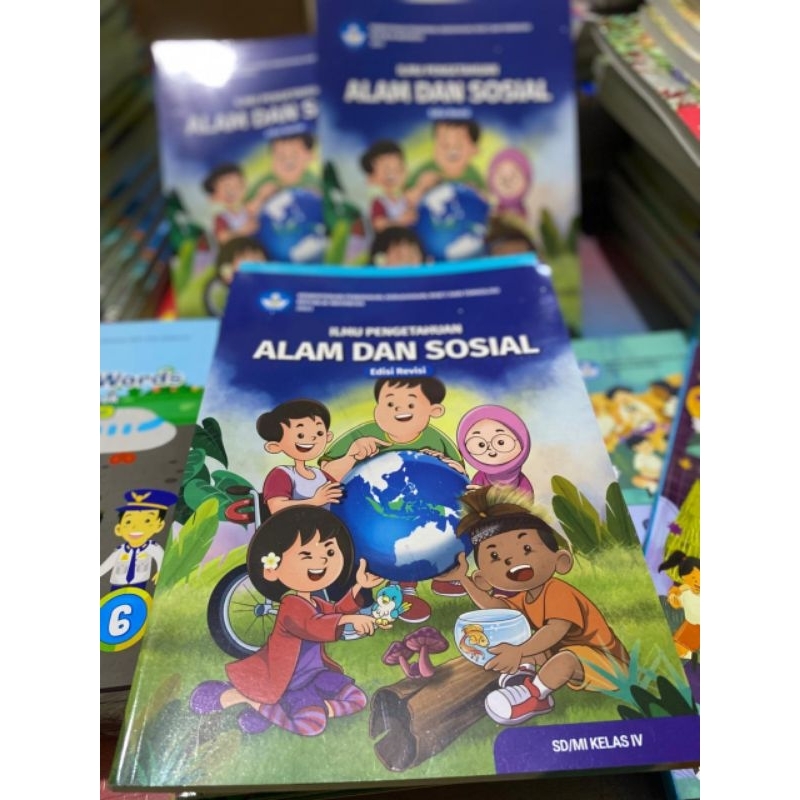 Jual Buku Siswa - Ilmu Pengetahuan Alam dan Sosial untuk SD Kelas 4 ...