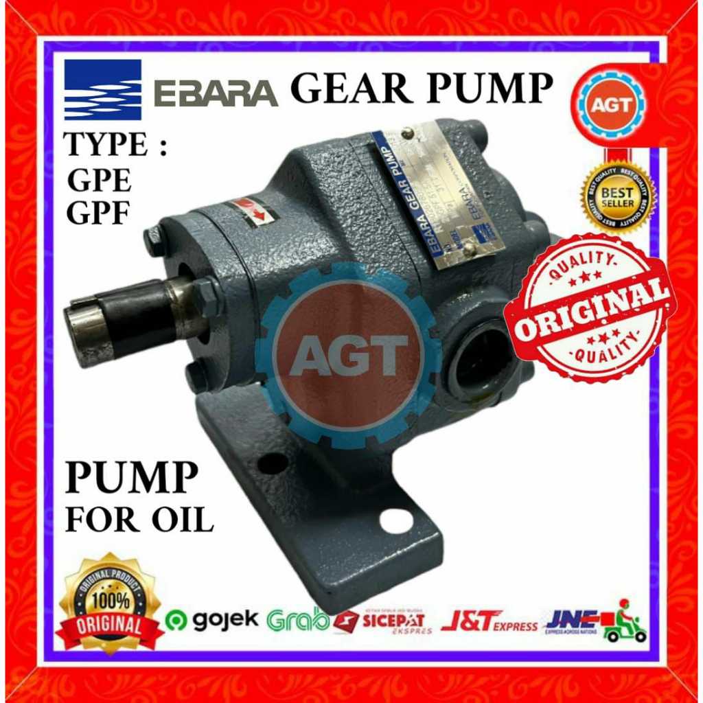 Jual EBARA 25-GPF 1.5KW GEAR PUMP GEARPUMP TYPE GPF | Shopee Indonesia
