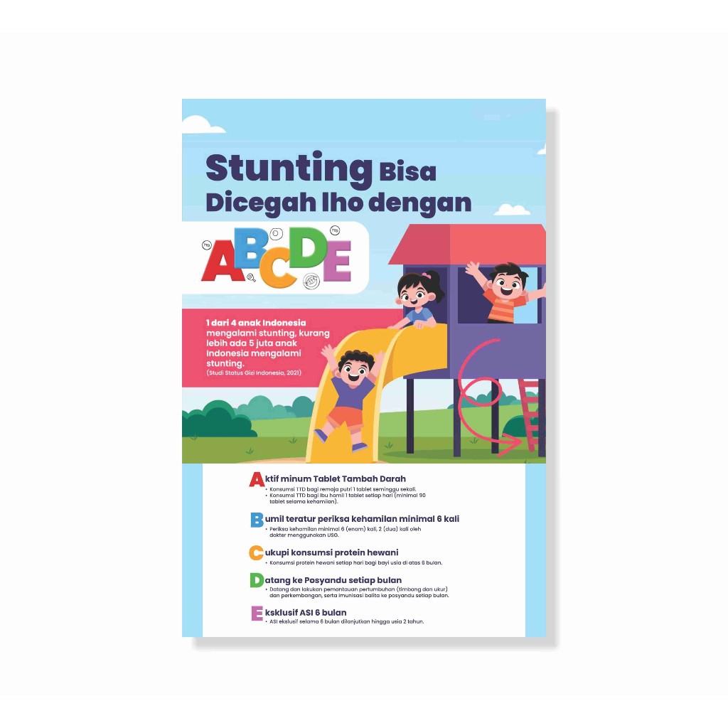 Jual Poster Stunting ABCD | Shopee Indonesia