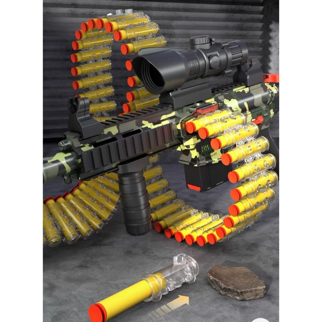 Jual Mainan Anak TOY GUN M416 ASSAULT Tembakan Eva Soft Bullet Series ...