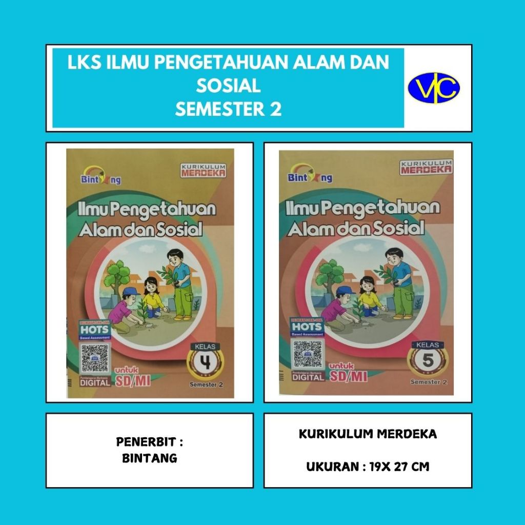 Jual LKS ILMU PENGETAHUAN ALAM DAN SOSIAL KELAS 3,4,5,6 SEMESTER 2 ...