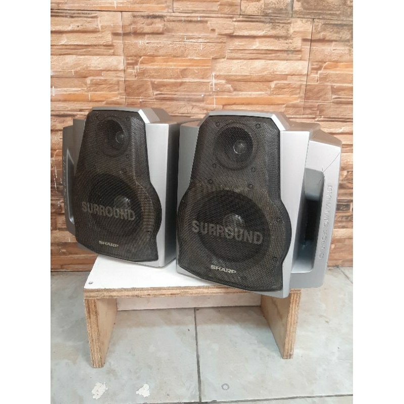 Jual Speaker Pasif Sharp Simba 2way Copotan Tape Sharp Simba (Bekas ...