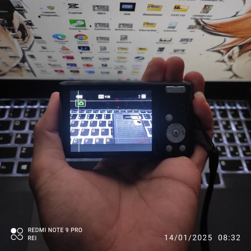 Jual Sony Cybershot DSC W610 14.1 MP- Kamera Digital Second | Shopee ...