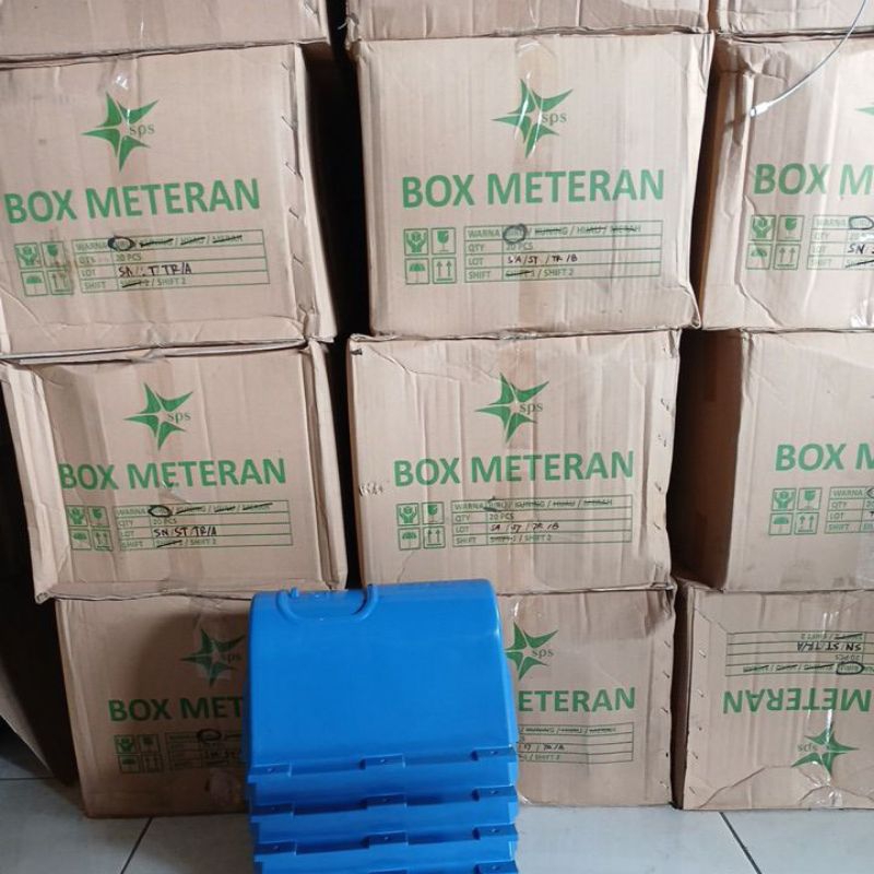 Jual RB box meteran air atau tutup meteran air pdam warna biru | Shopee ...