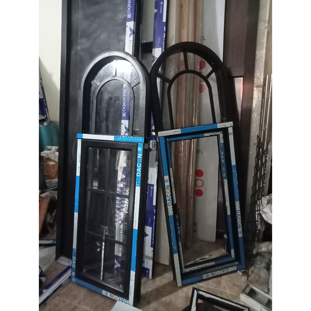 Jual Jendela Casement Aluminium dan kaca mati L50 X T150 Jendela ...