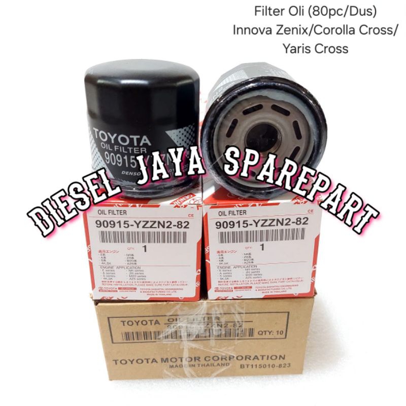 Jual FILTER OLI INNOVA ZENIX, COROLA CROSS, YARIS CROSS ORIGINAL ...