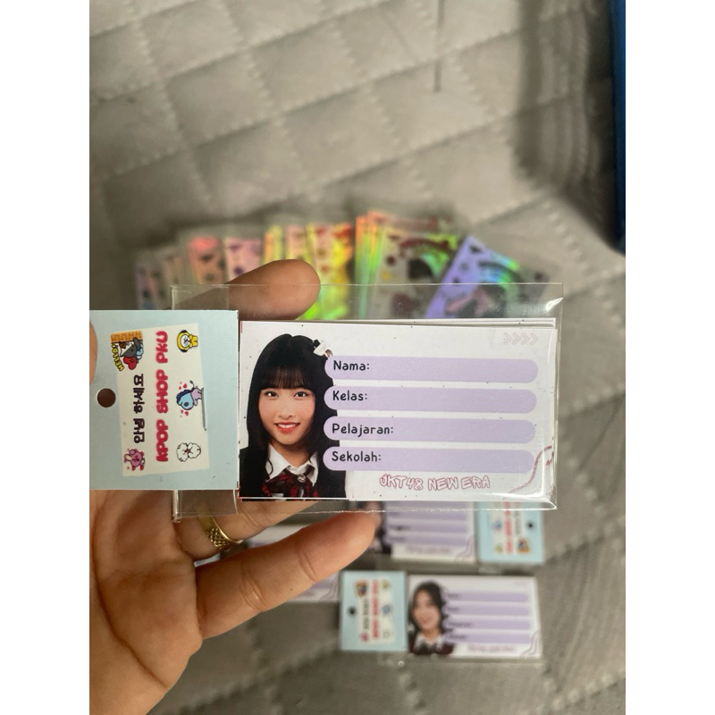 Jual sticker jkt48 hologram dan sticker buku | Shopee Indonesia