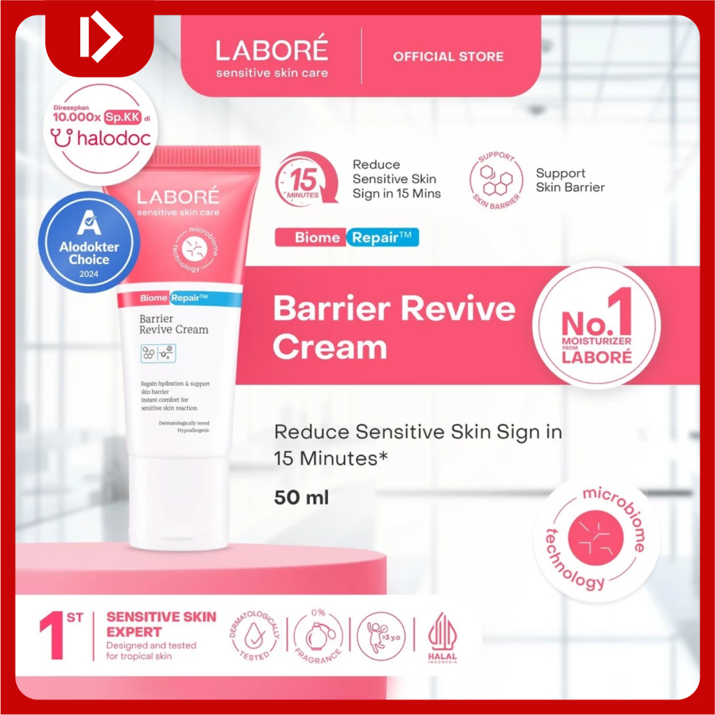 Jual DOSIDO - Labore BiomeRepair Barrier Revive Cream Full Size 50ml ...