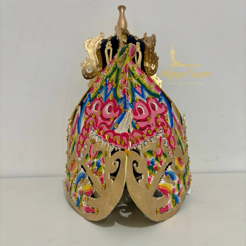 Jual AKSESORIS KOSTUM WAYANG ORANG MAHKOTA IRAH-IRAHAN TOKOH RAMA ...