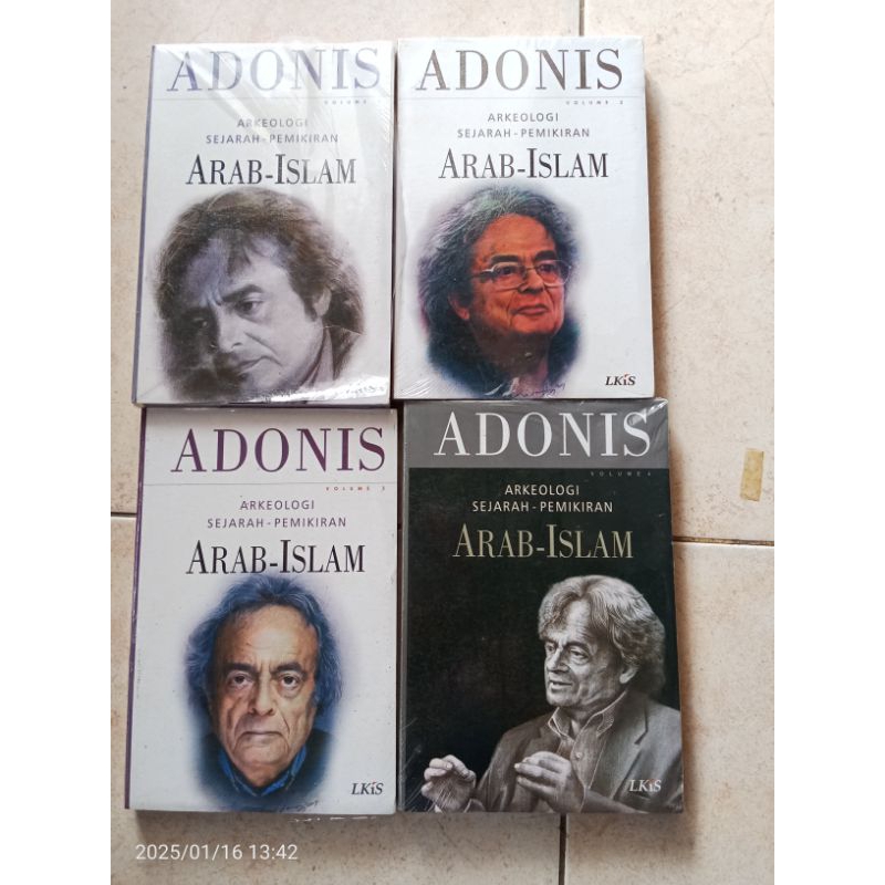 Jual ORIGINAL ADONIS ARKEOLOGI SEJARAH PEMIKIRAN ARAB ISLAM BUKU 1 ...