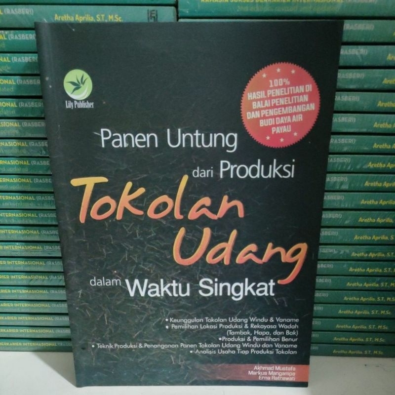 Jual Buku Obral Murah - Buku Panen Untung Dari Produksi Tokolan Udang ...