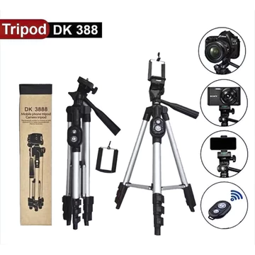 Tripod 3888 Bluetooth Tripod HP Dan Kamera Universal Free Holder U Dan Tas Tripod Dudukan
