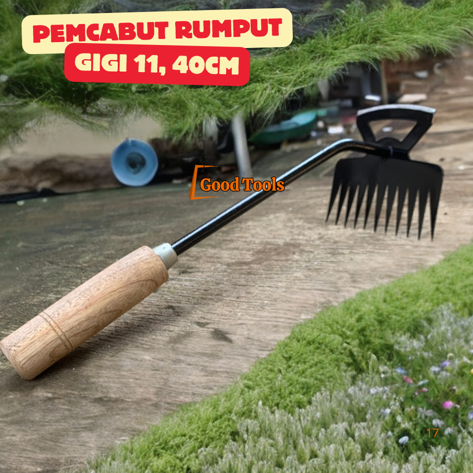 Jual pencabut rumput gigi 11 / Cangkul Pacul Alat Pencabut Cabut Rumput ...