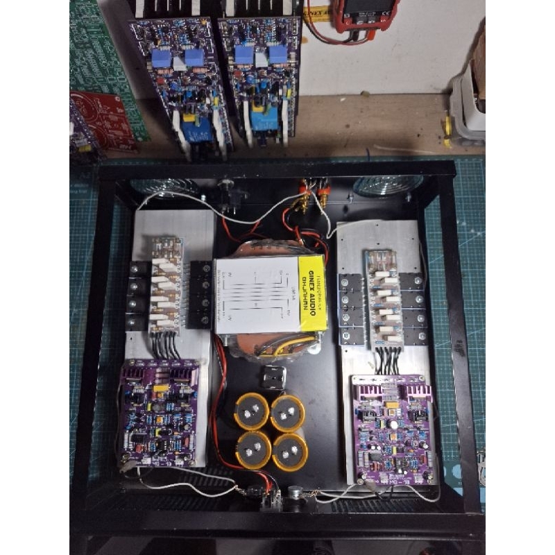Jual POWER AMPLIFIER RAKITAN 600 WATT TES LOAD OSILOSKOP | Shopee Indonesia