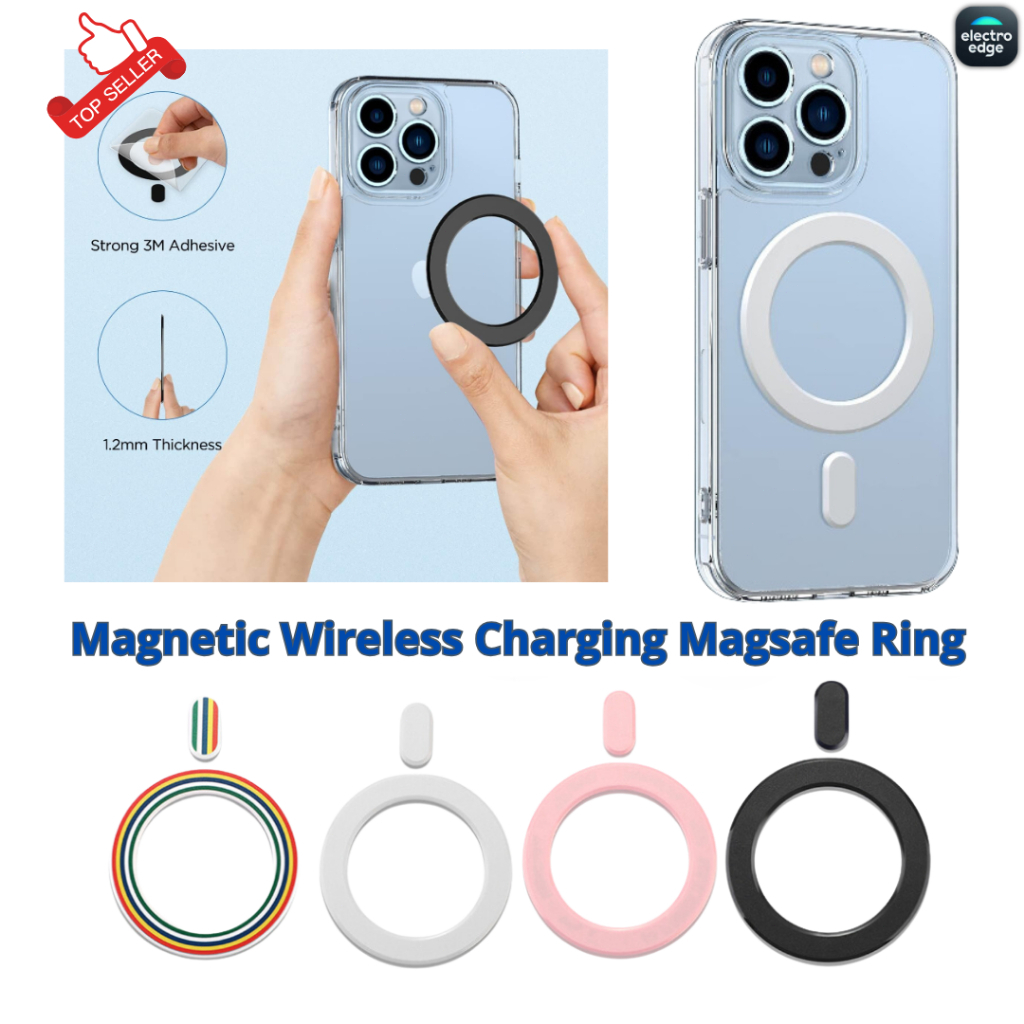 Jual Magnetic Ring Plate MagSafe Universal untuk iPhone, Huawei - Main Image