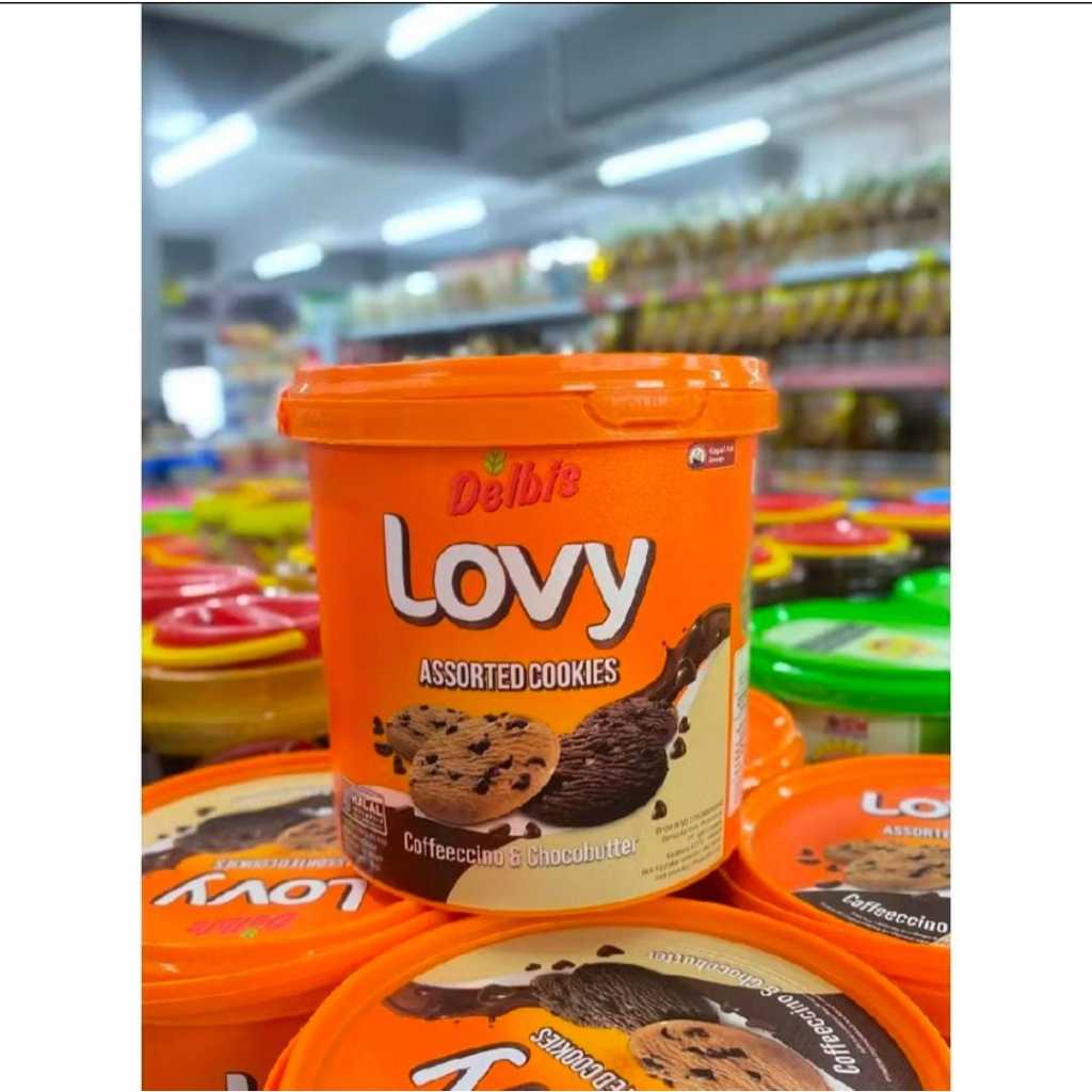 Jual Roti Kaleng Lovy Cookies Edisi Lebaran 280 gram | Shopee Indonesia