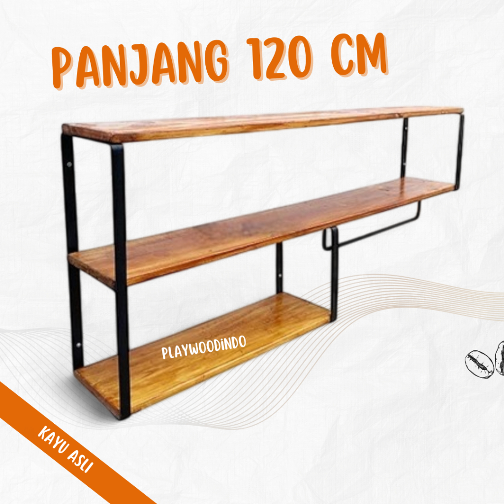 Jual Playwood Rak Dinding KELI Kitchen Set | Rak Penyimpanan Serbaguna ...