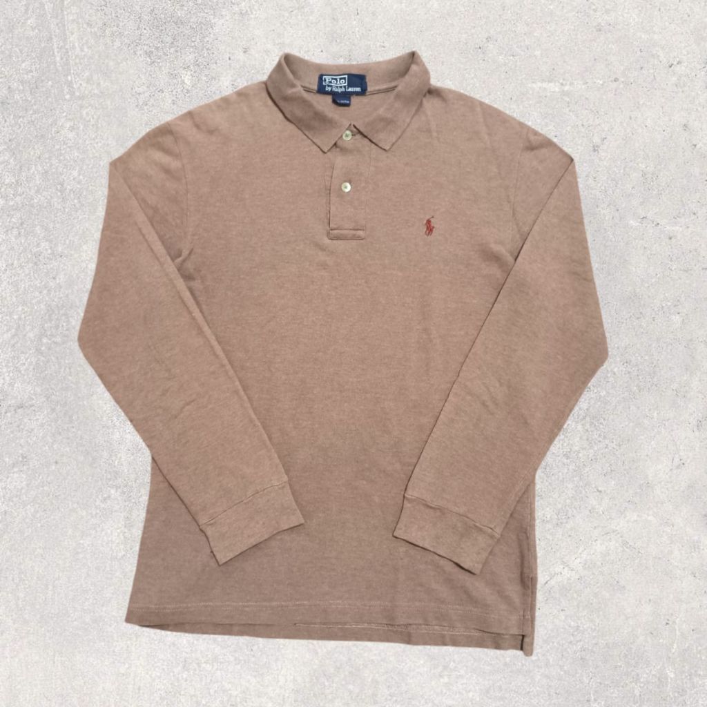 Jual POLO SHIRT BY POLO RALPH LAUREN LONG SLEEVE SECOND ORIGINAL ...