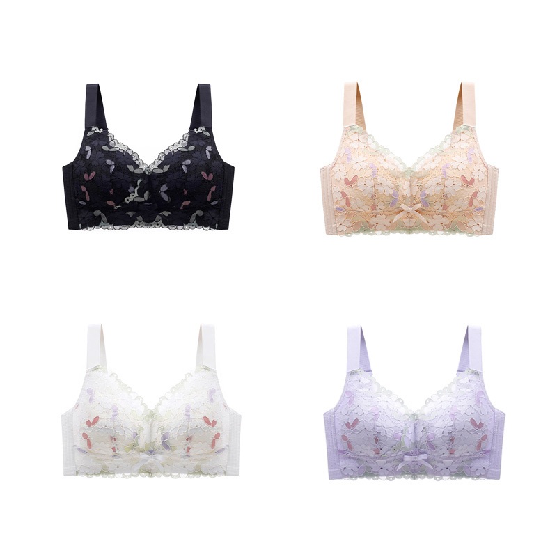 Jual LEMON PRINCESS Bra Renda Cup B/C/ D Tanpa Kawat Tidak Ada Busa ...