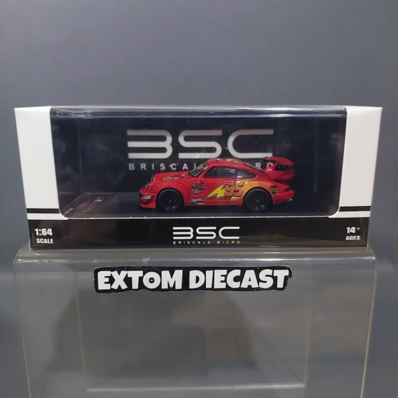 Jual BSC Porsche RWB 964 Lightning McQueen | Shopee Indonesia