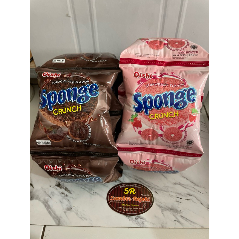 Jual SNACK SPONGE CRUNCH ISI 10 BUNGKUS | Shopee Indonesia