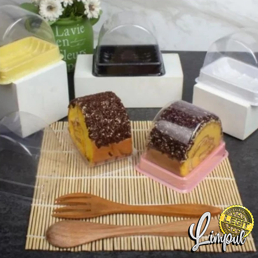 Jual Mika MIKA BOLU GULUNG Korean Tray Mika Kue Mini Box Dus Mika Kue ...