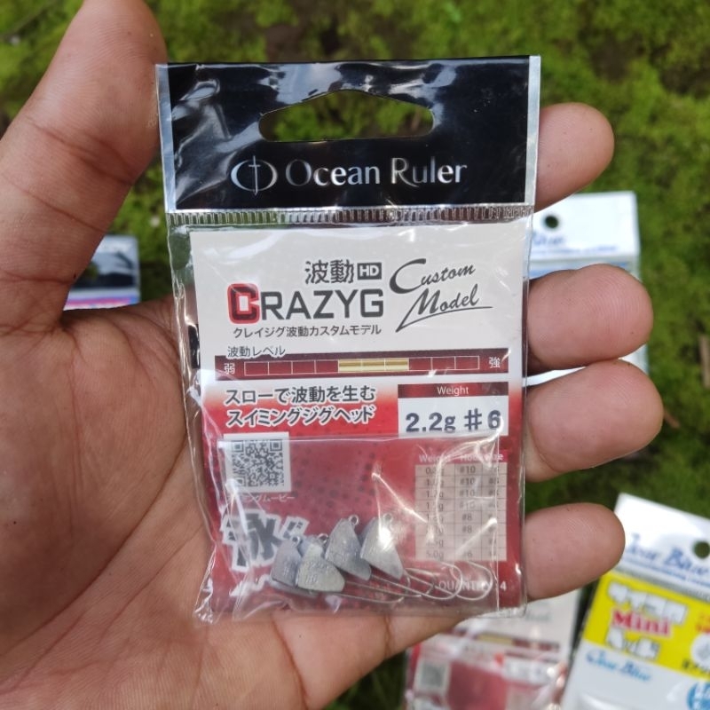 Jual Jig Head Ocean Ruler CrazyG | Shopee Indonesia