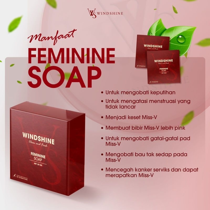 Jual Windshine Feminine Soap Bpom Original | Shopee Indonesia