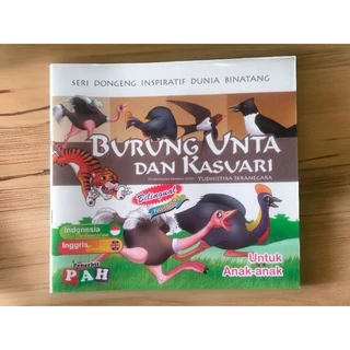 Buku Cerita ANAK BERGAMBAR ( Burung Unta Dan Kasuari )  PAH