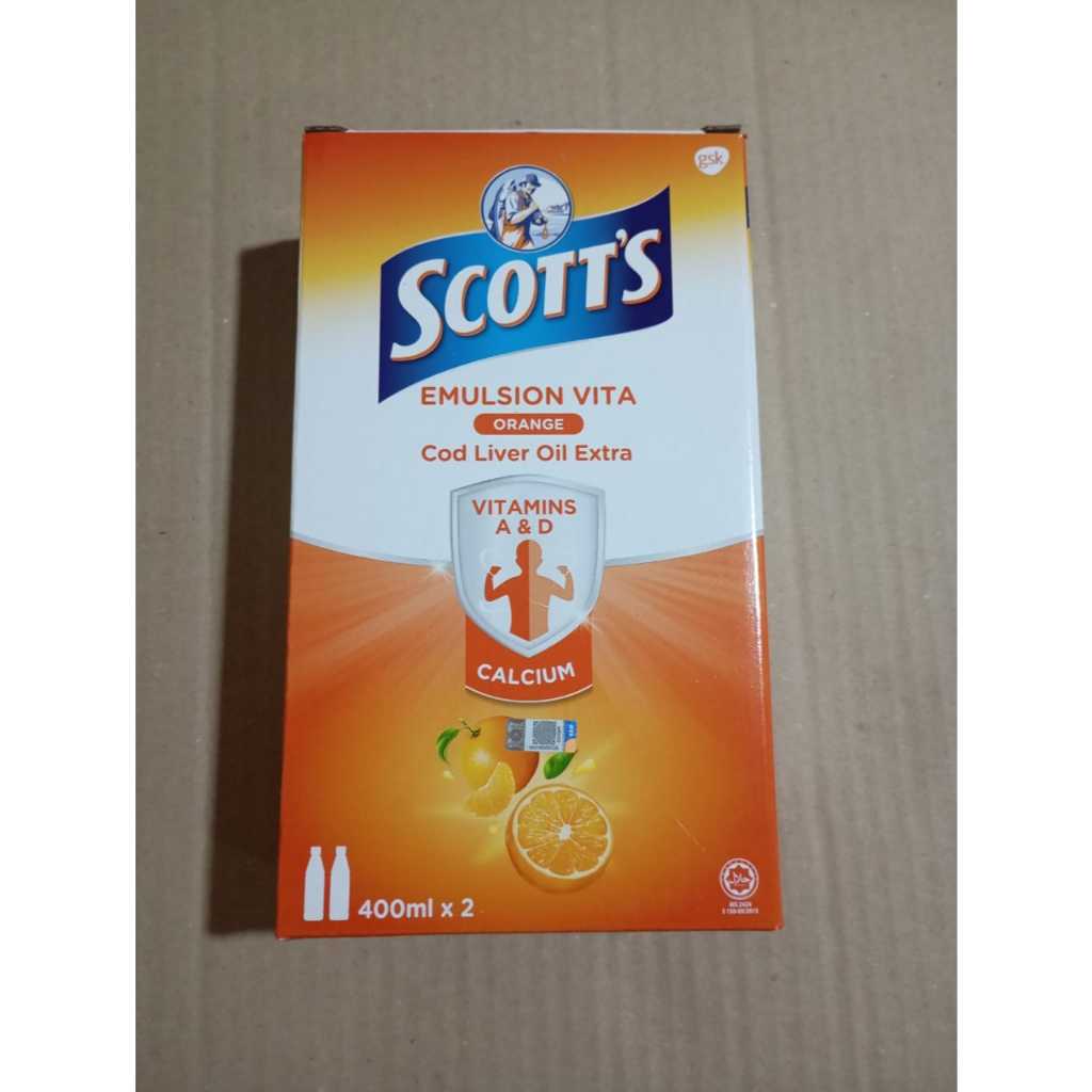 Jual Scott's Vitamin dengan Omega 3, Vitamin A dan D + Kalsium Vita ...