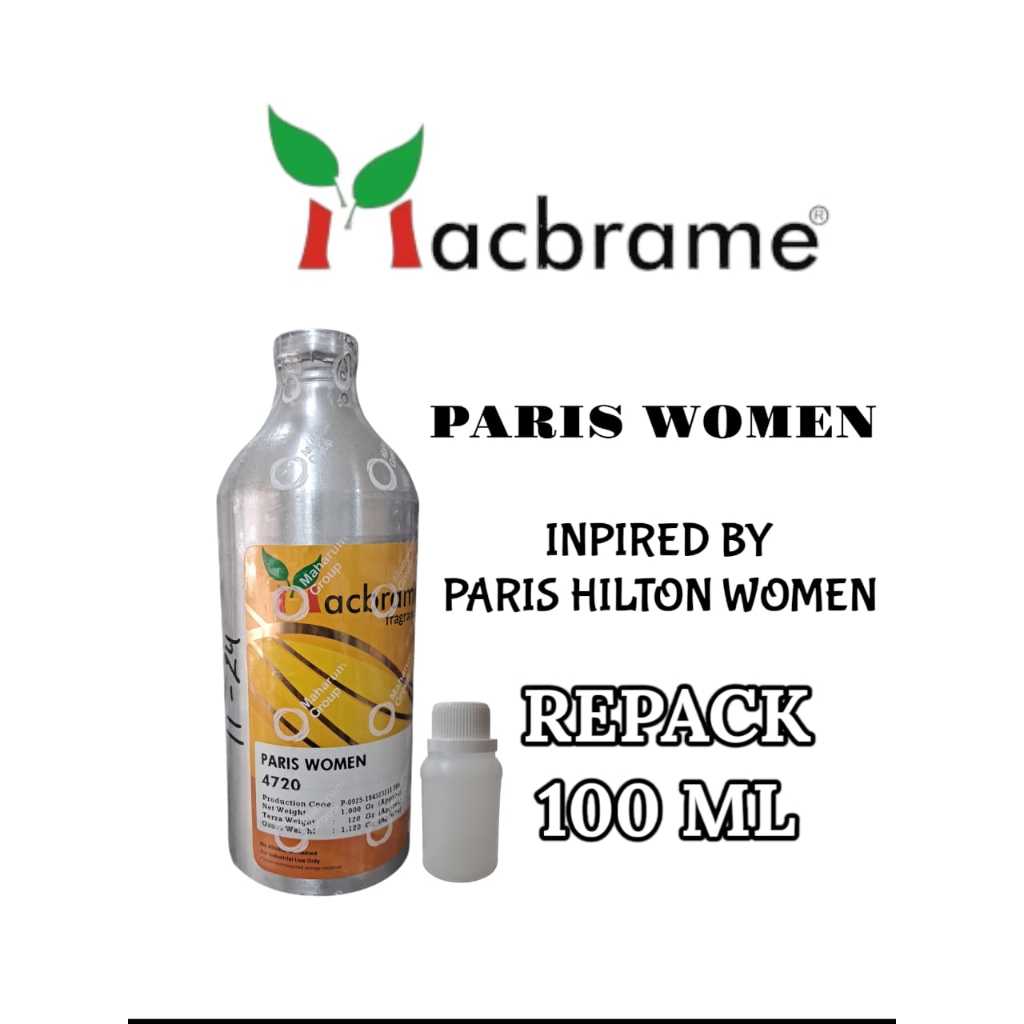 Jual (1 00ML) PARIS WOMEN BW BY MACBRAME KEMASAN REPACK 100 ML.SEARAH ...