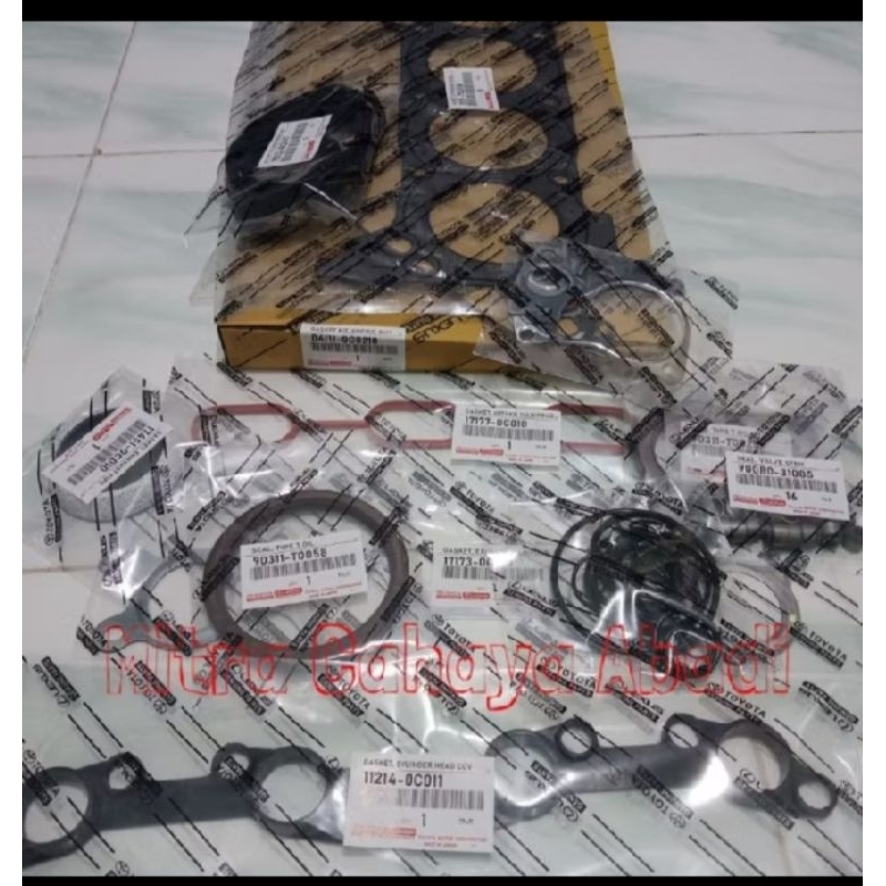 Jual paking packing full set inova innova Hilux Bensin 1TR made in ...