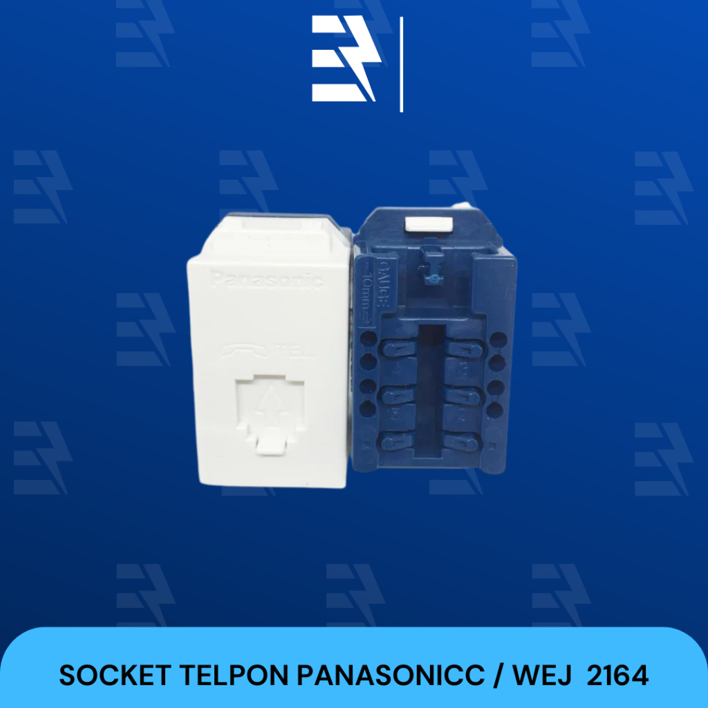 Jual PANASONIC SOCKET TELEPON INBOW / WEJ 2164 WARNA PUTIH | Shopee ...