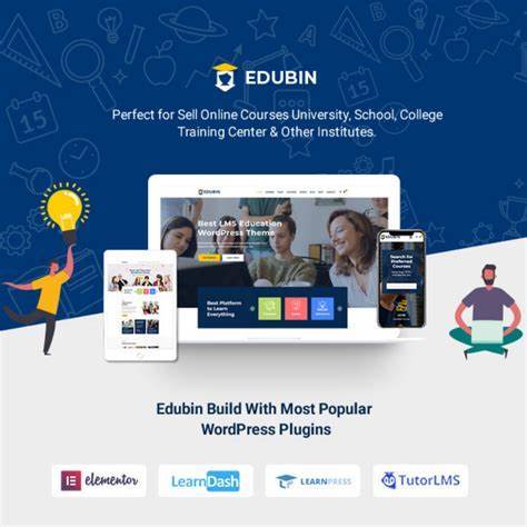 Website sekolahan .sch.id :: dengan thema edubin