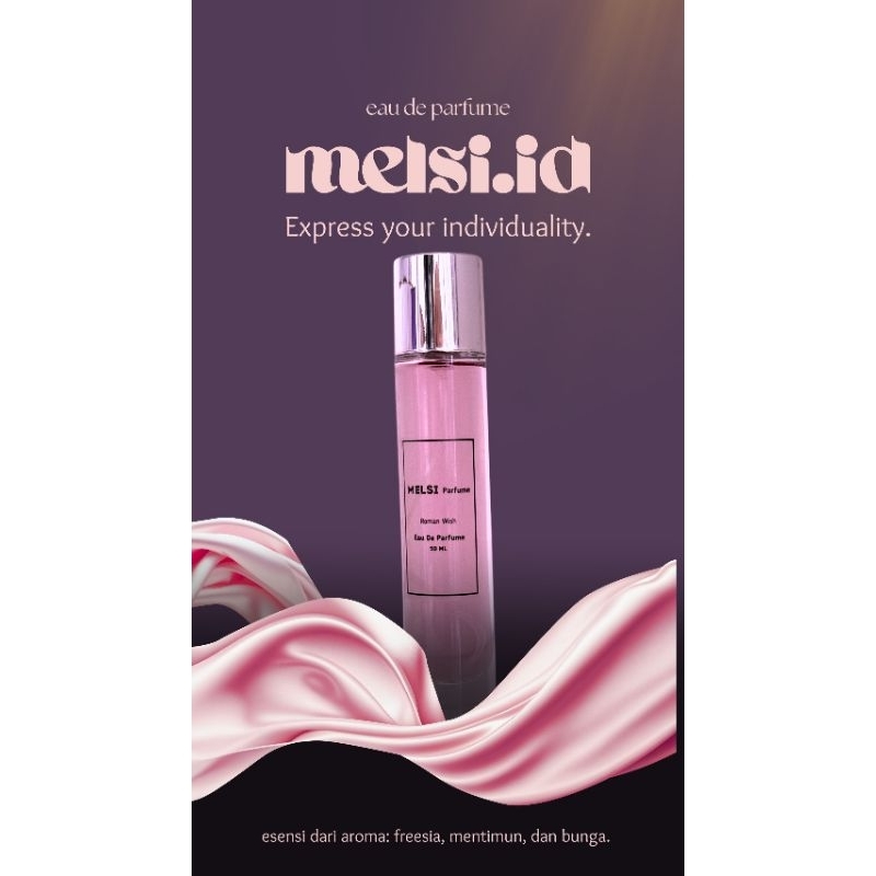 Jual PARFUME WANITA PARFUME MELSI ROMAN WISH 50ML/20ML/15ML BY MELSI.ID ...
