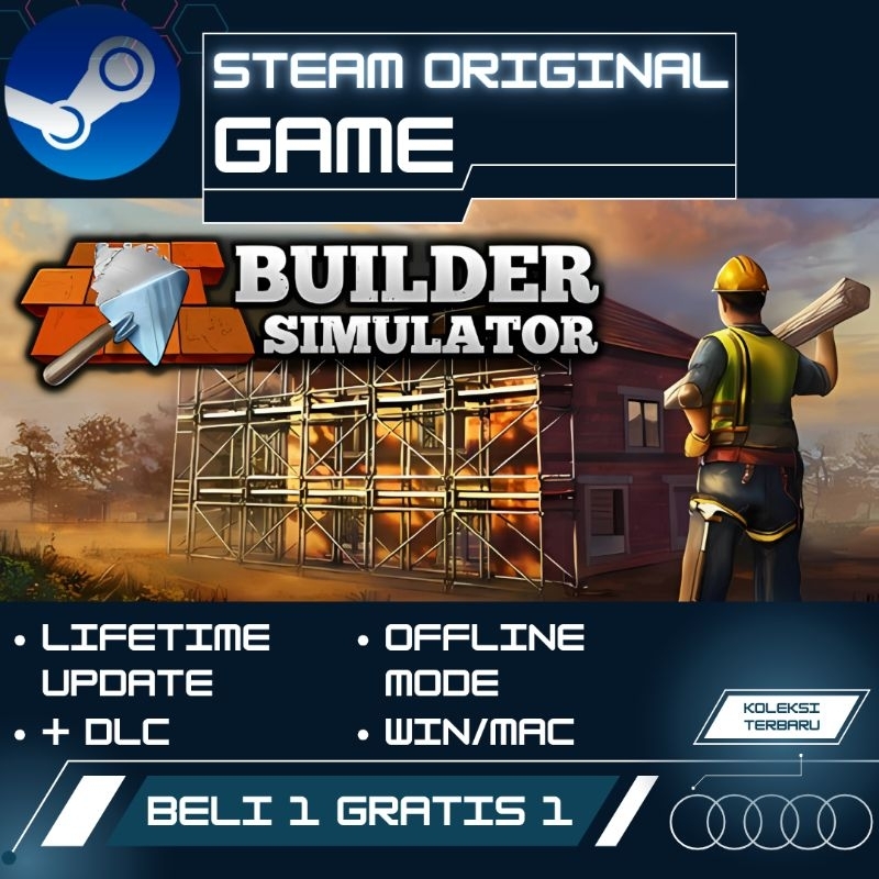 Jual Builder Simulator Versi Resmi Steam 100 Original Shopee Indonesia