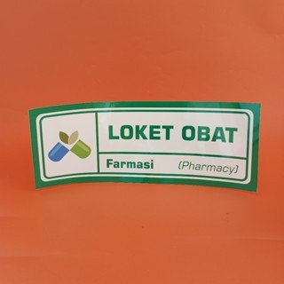 Jual Stiker Loket Obat/Stiker Farmasi/Stiker Ukuran 1130 | Shopee Indonesia