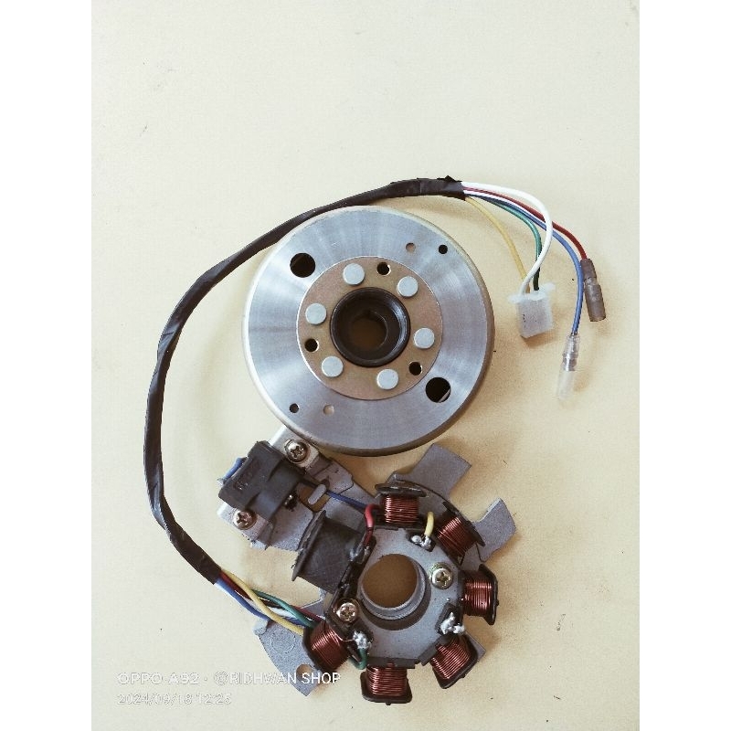 Jual MAGNET PENGAPIAN KIMCIL PNP YAMAHA FIZ R KOMPLIT TINGGAL PASANG ...