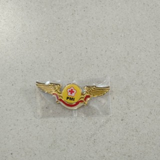 Jual WING PIN BROS PMI PIN BROS PMI LOGO BULAT WARNA KUNING | Shopee ...