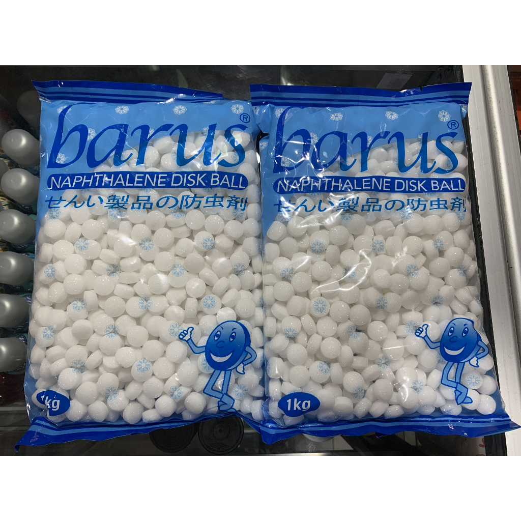 Jual BARUS NAPTHALENE DISK BALL | KAMPER BARUS 1KG | Shopee Indonesia