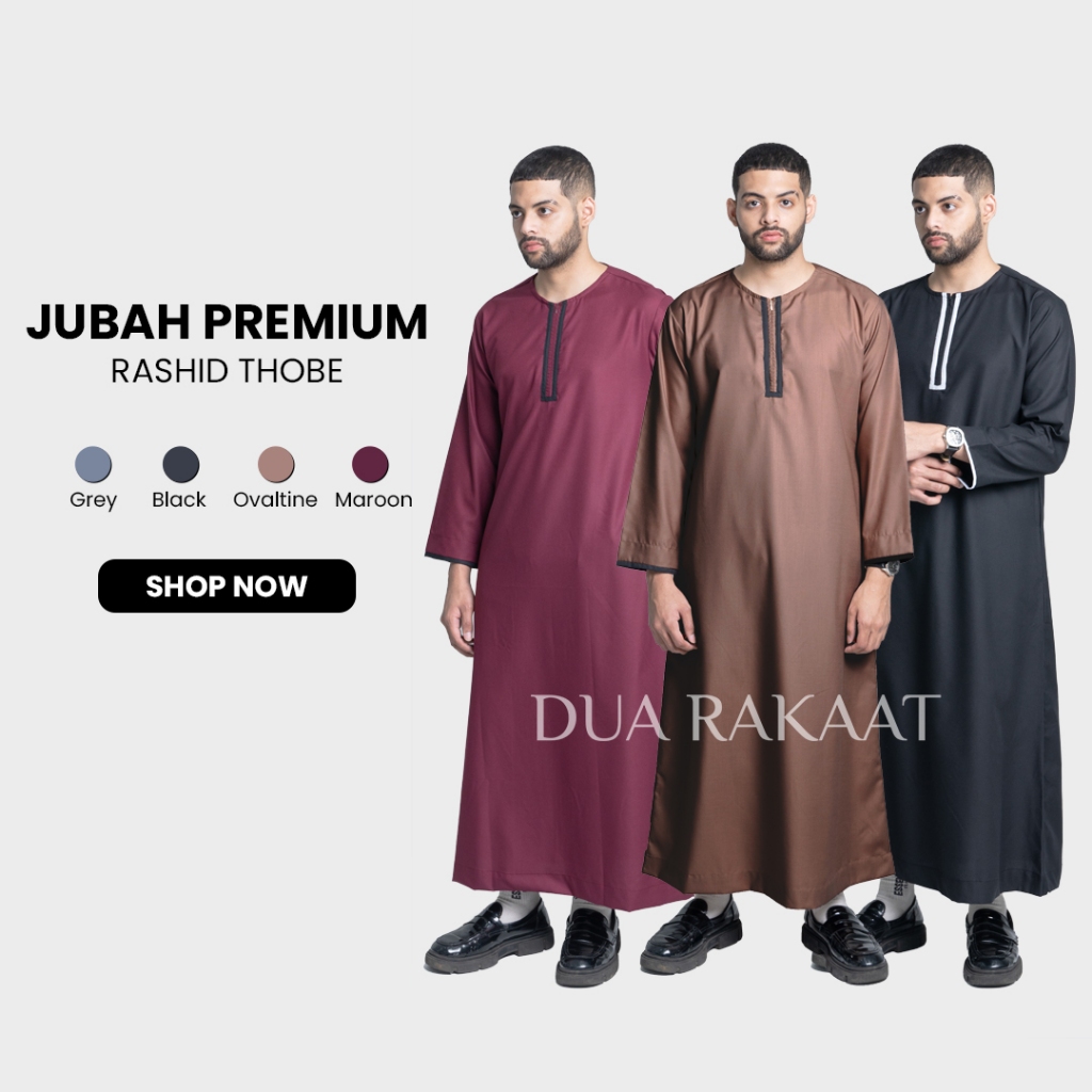 Jual DUA RAKAAT Original Rashid Thobes Gamis Sultan Jubah Abaya Pria ...