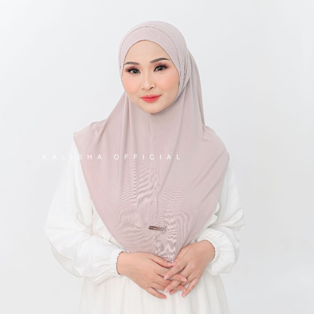 Kalisha X Mima Vanya Instan Bergo Rayon Viscose Ukuran M L